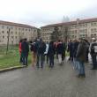 Visite du verger « 0 phyto » au lycée agricole du Valentin, associant du maraîchage à des espèces fruitières méditerranéennes 
